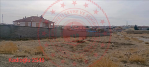 Konya Sarayönü Kadıoğlu Kasabası Milli Emlak'tan Satılık 1.809,44 m2 Tarla