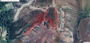 Amasya Merkez Gerne Köyü Milli Emlak'tan Satılık 5.664,75 m2 Tarla