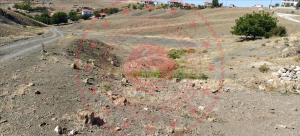 Ankara Bala Derekışla Köyü Milli Emlak'tan Satılık 1.416,68 m2 Tarla