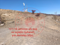 Amasya Merzifon Derealan Köyü Milli Emlak'tan Satılık 748,13 m2 Tarla